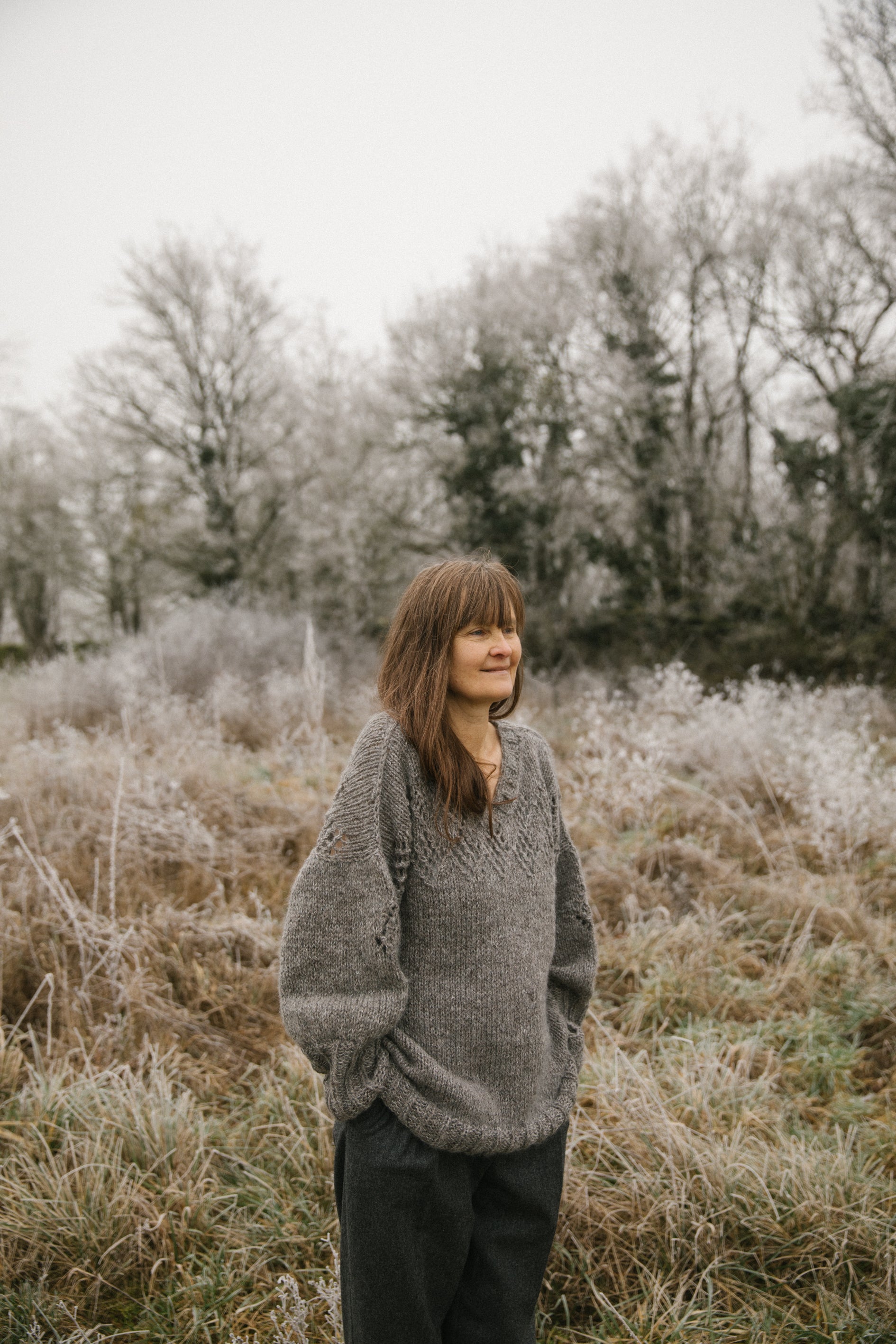 Biches & Bûches no. 6 - Amanda Sweater kit tricot