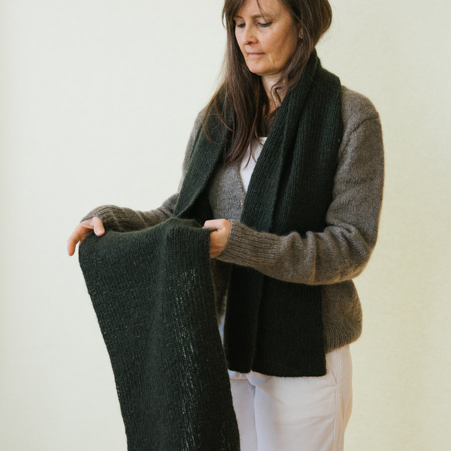 November scarf - pdf pattern in German