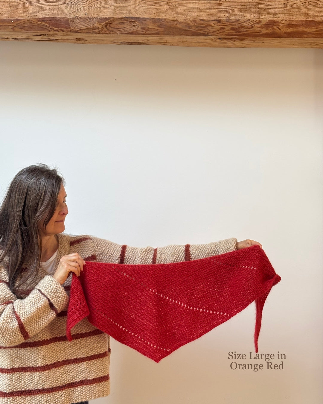 Alba Scarf Lambswool x Mohair Edition - PDF pattern in English