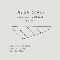 Alba Scarf Lambswool x Mohair Edition
