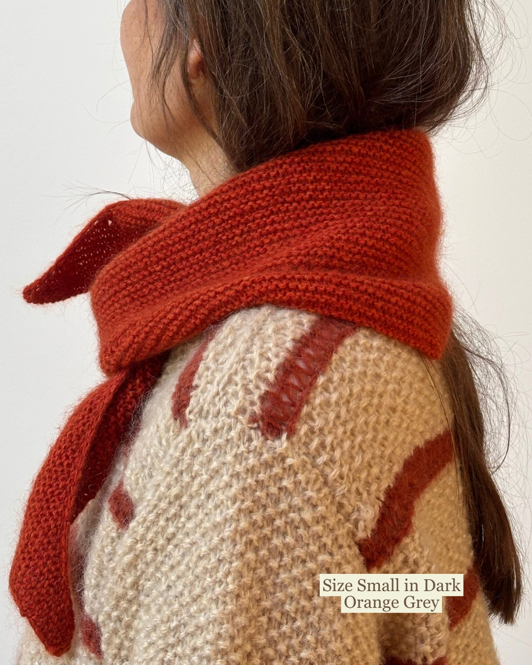 Alba Scarf Lambswool x Mohair Edition - PDF pattern in English
