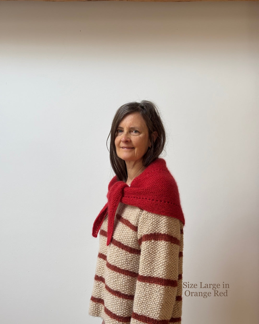 Alba Scarf Lambswool x Mohair Edition - PDF pattern in English