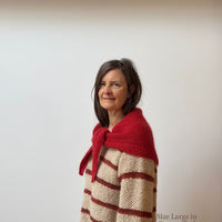 Alba Scarf Lambswool x Mohair Edition - PDF opskrift på dansk