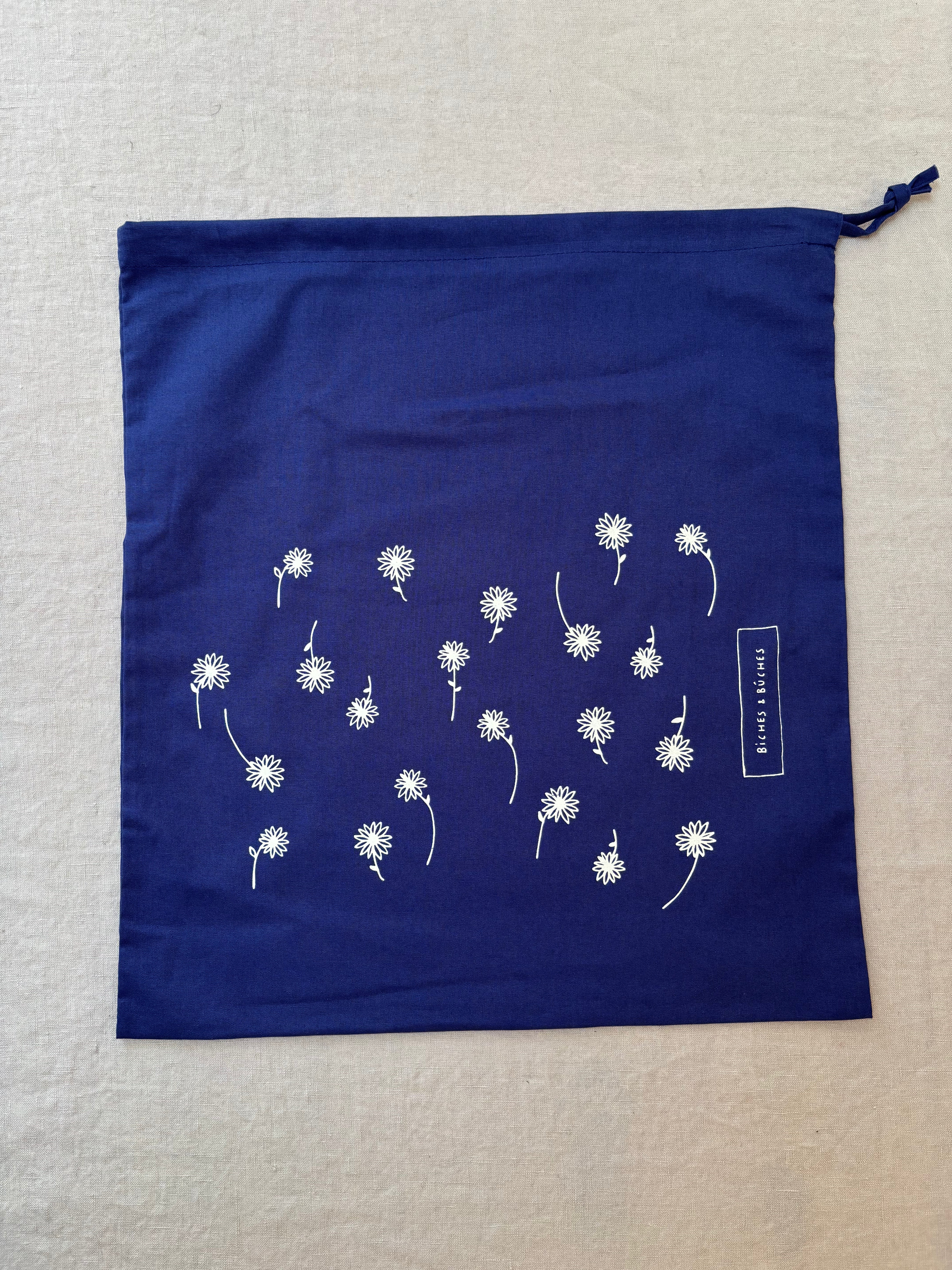 The Biches & Bûches Blue Pouch