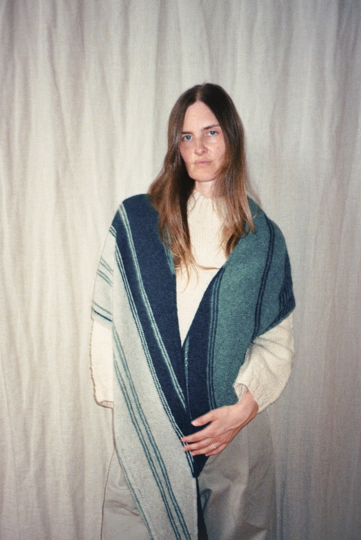 Blue Moves Shawl