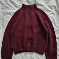 Burgundy Sweater by Joanna Filip