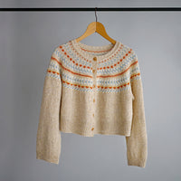 Amikomi Yoke Cardigan by Noriko Ichikawa