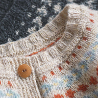 Amikomi Yoke Cardigan by Noriko Ichikawa