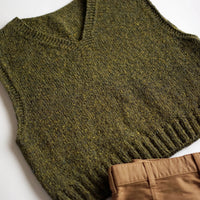 Garter Edge Vest by Noriko Ichikawa