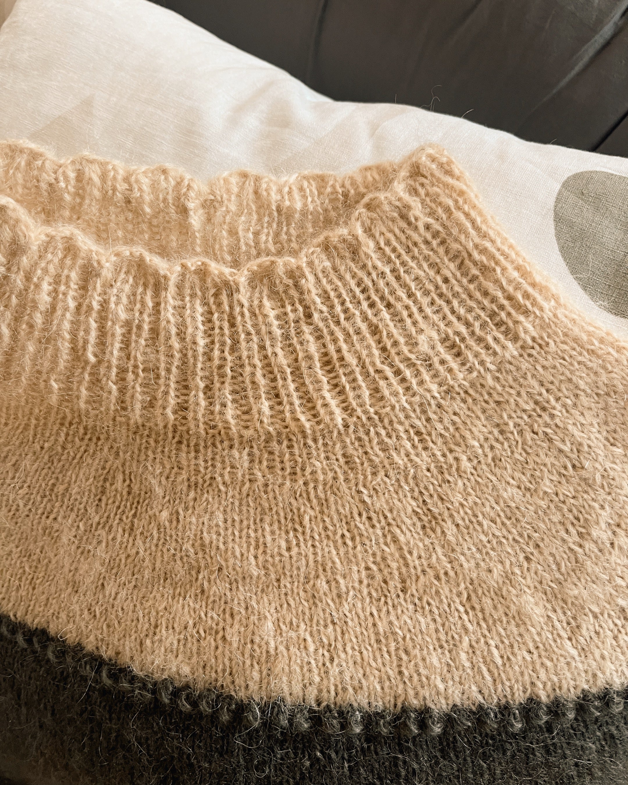 HATTARA YOKE Sweater by Camille Romano