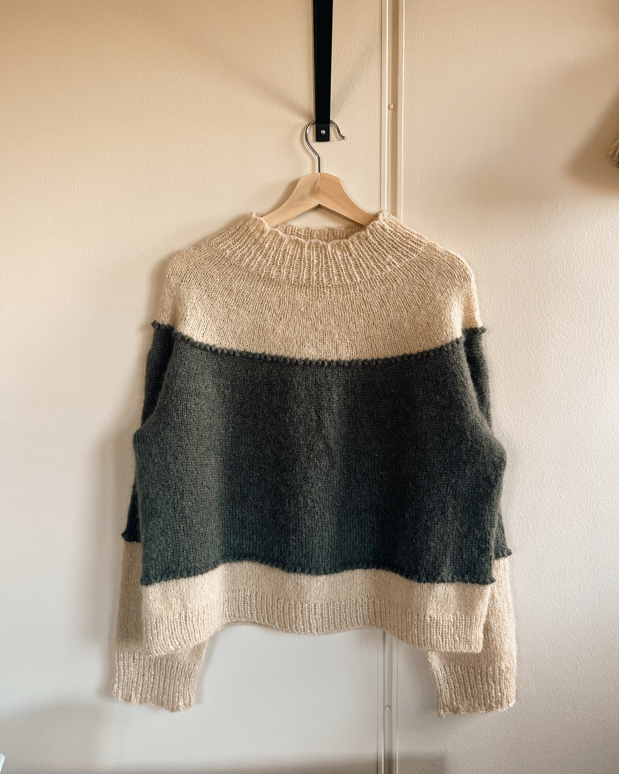 HATTARA YOKE Sweater by Camille Romano