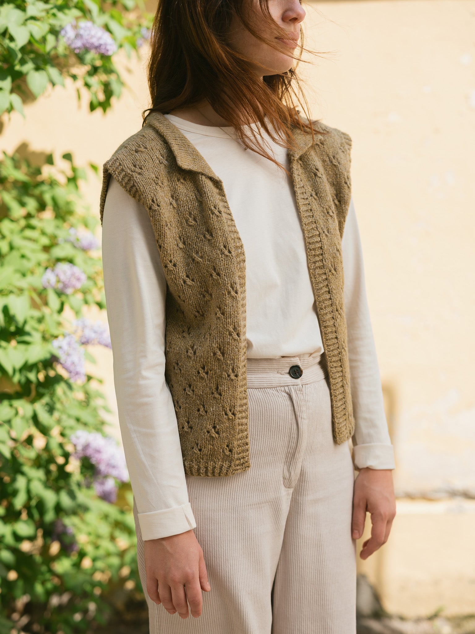 JÄLKI Vest by Camille Romano