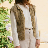JÄLKI Vest by Camille Romano