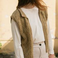 JÄLKI Vest by Camille Romano
