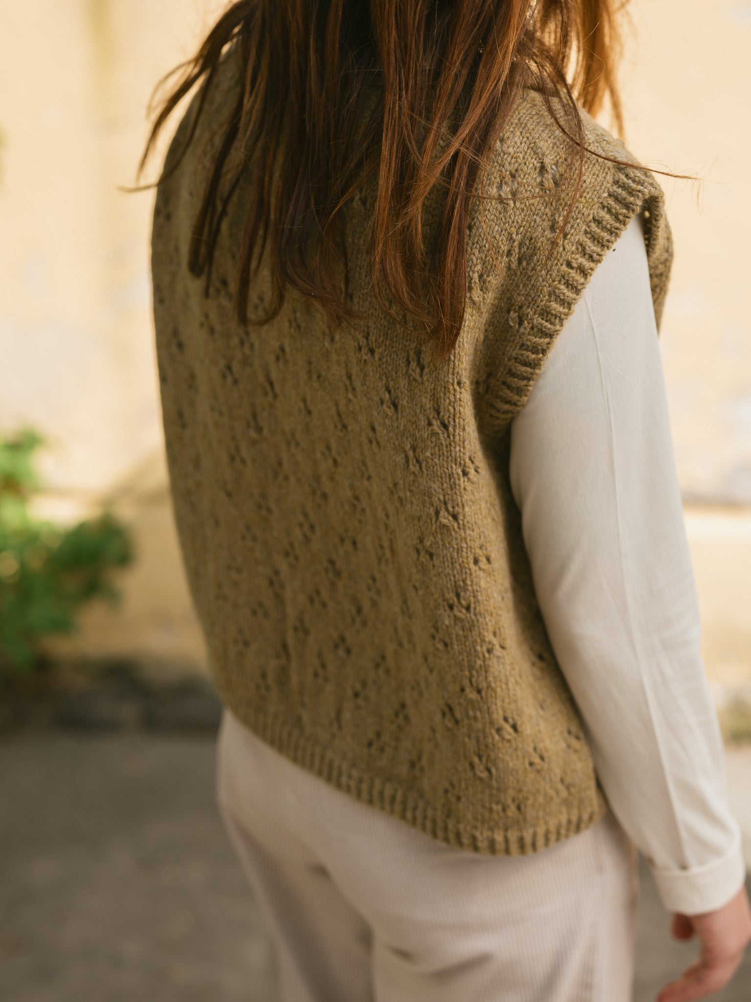 JÄLKI Vest by Camille Romano