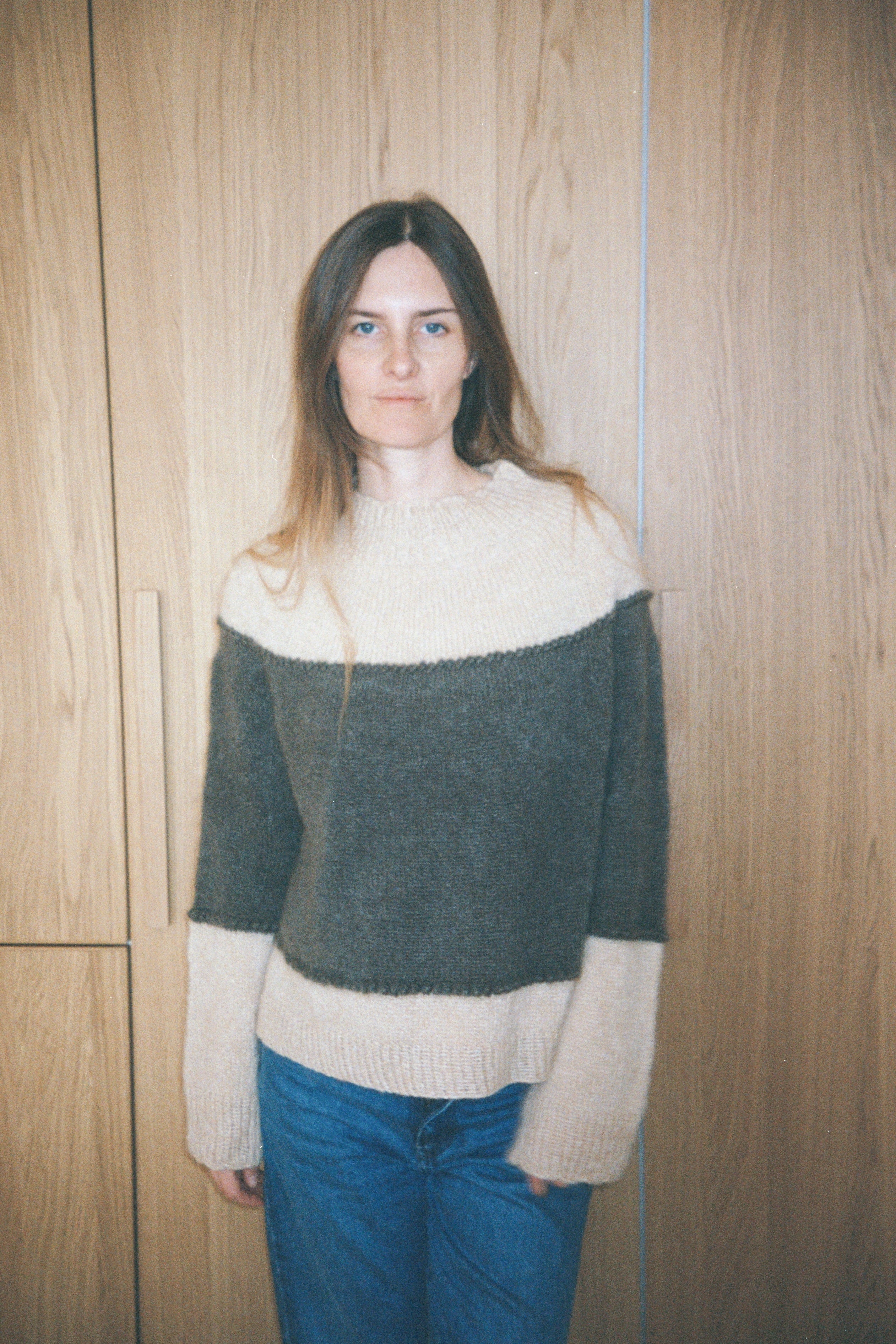 HATTARA YOKE Sweater by Camille Romano