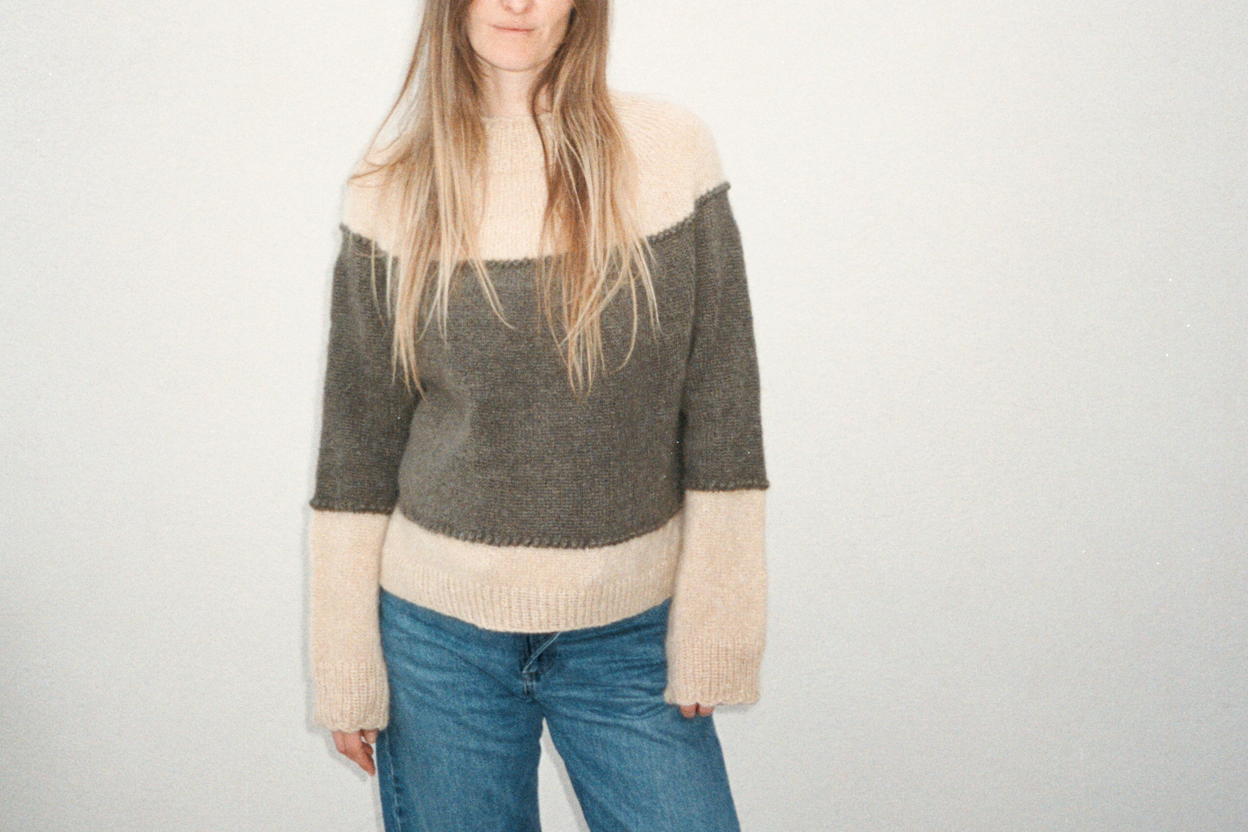 HATTARA YOKE Sweater by Camille Romano