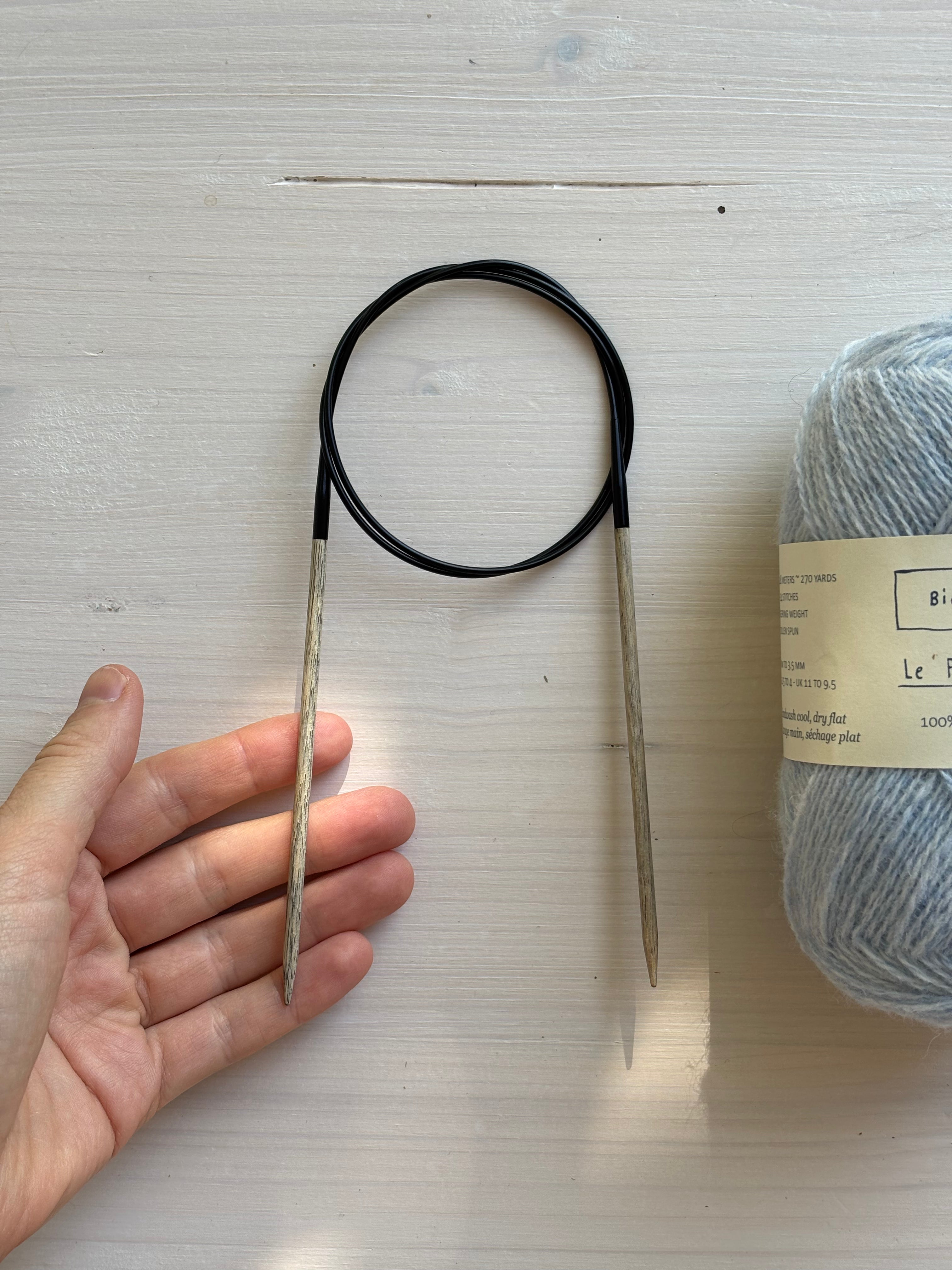 Aiguilles Circulaires DRIFTWOOD by LYKKE Crafts