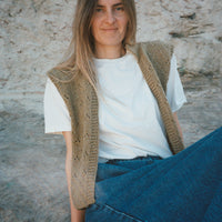 JÄLKI Vest by Camille Romano