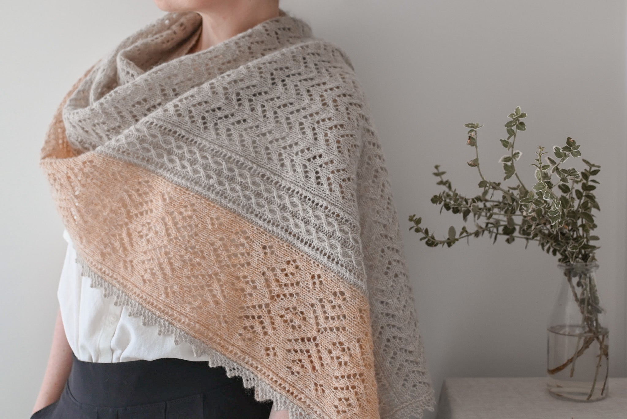 Lauma Shawl by Inese Sang