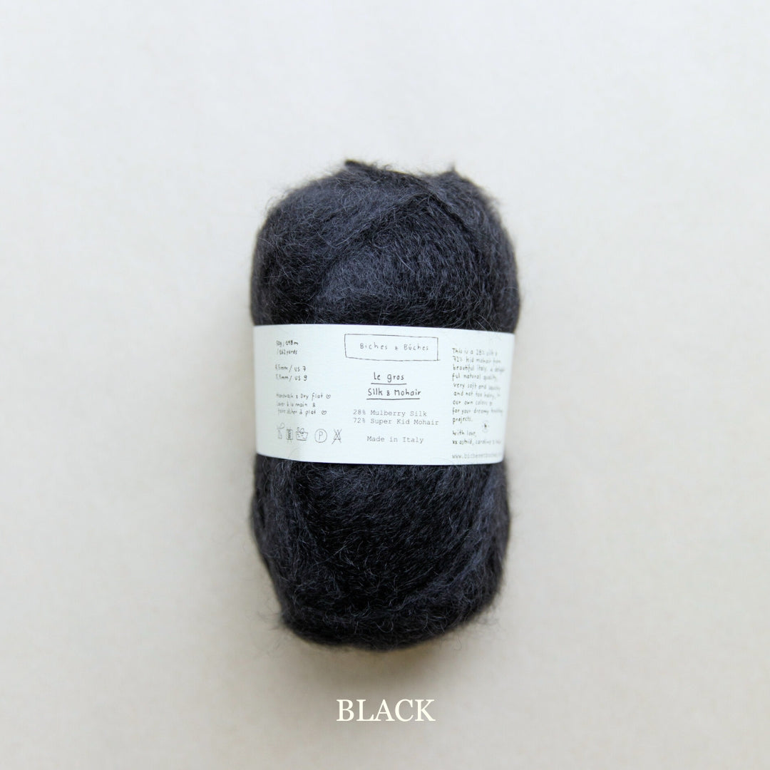 Le Gros Silk & Mohair Individual Shade Cards