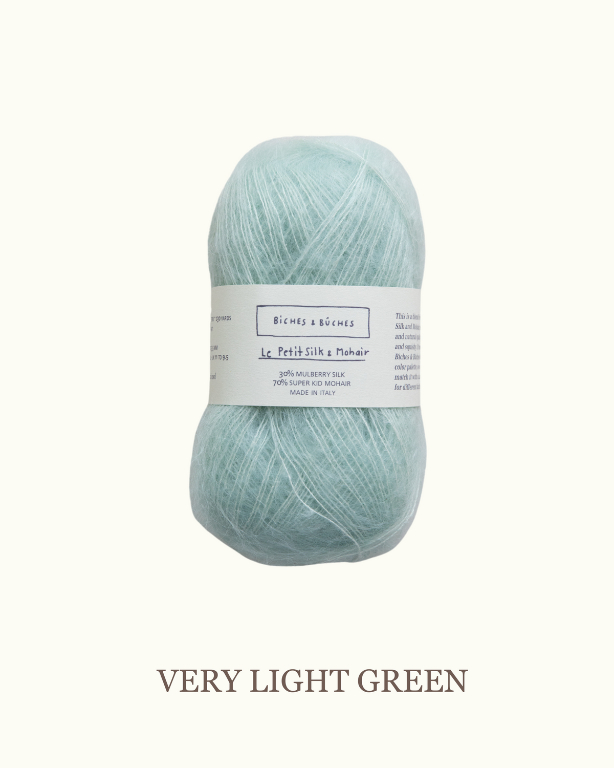 Le Petit Silk & Mohair Individual Shade Cards