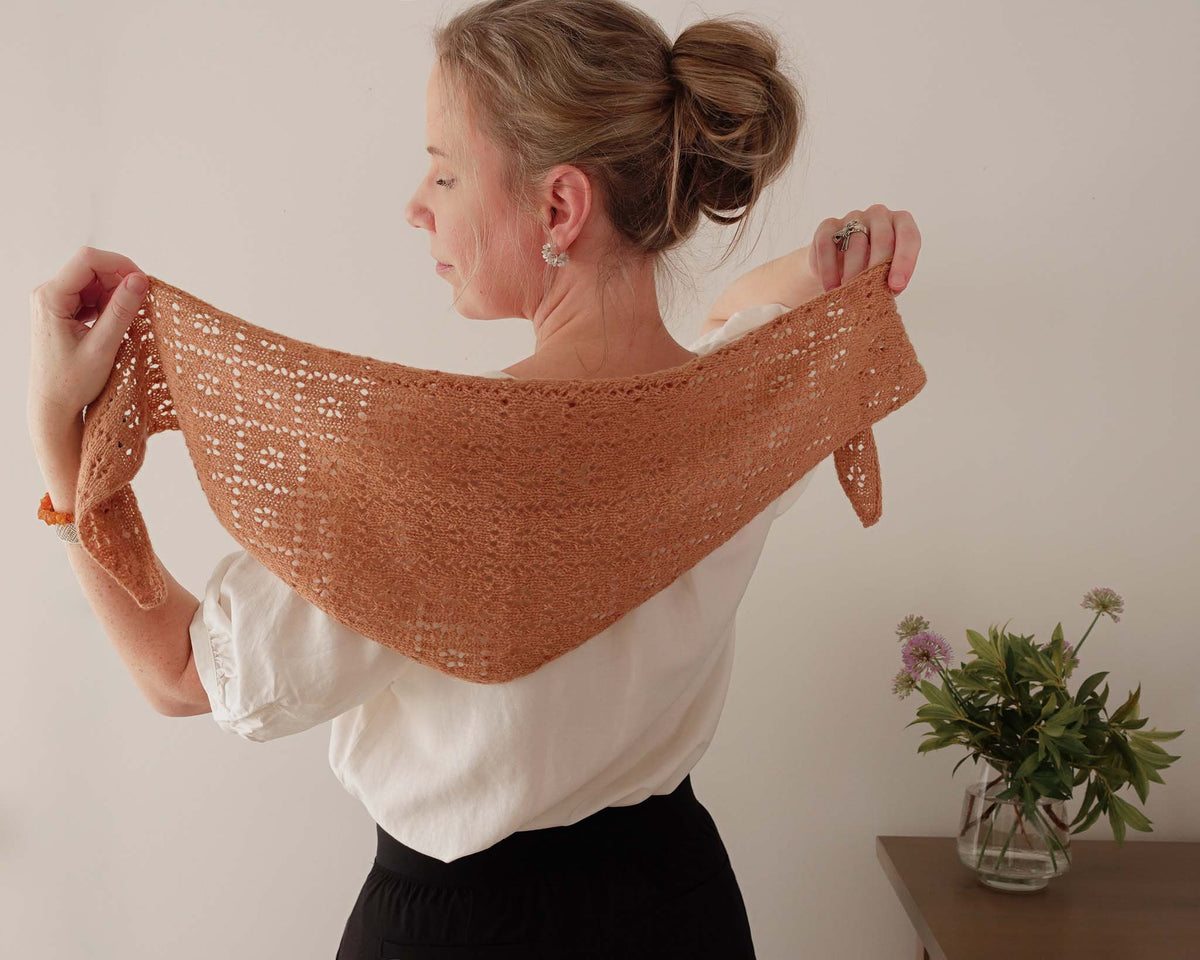 Meadowbright Shawl by Inese Sang