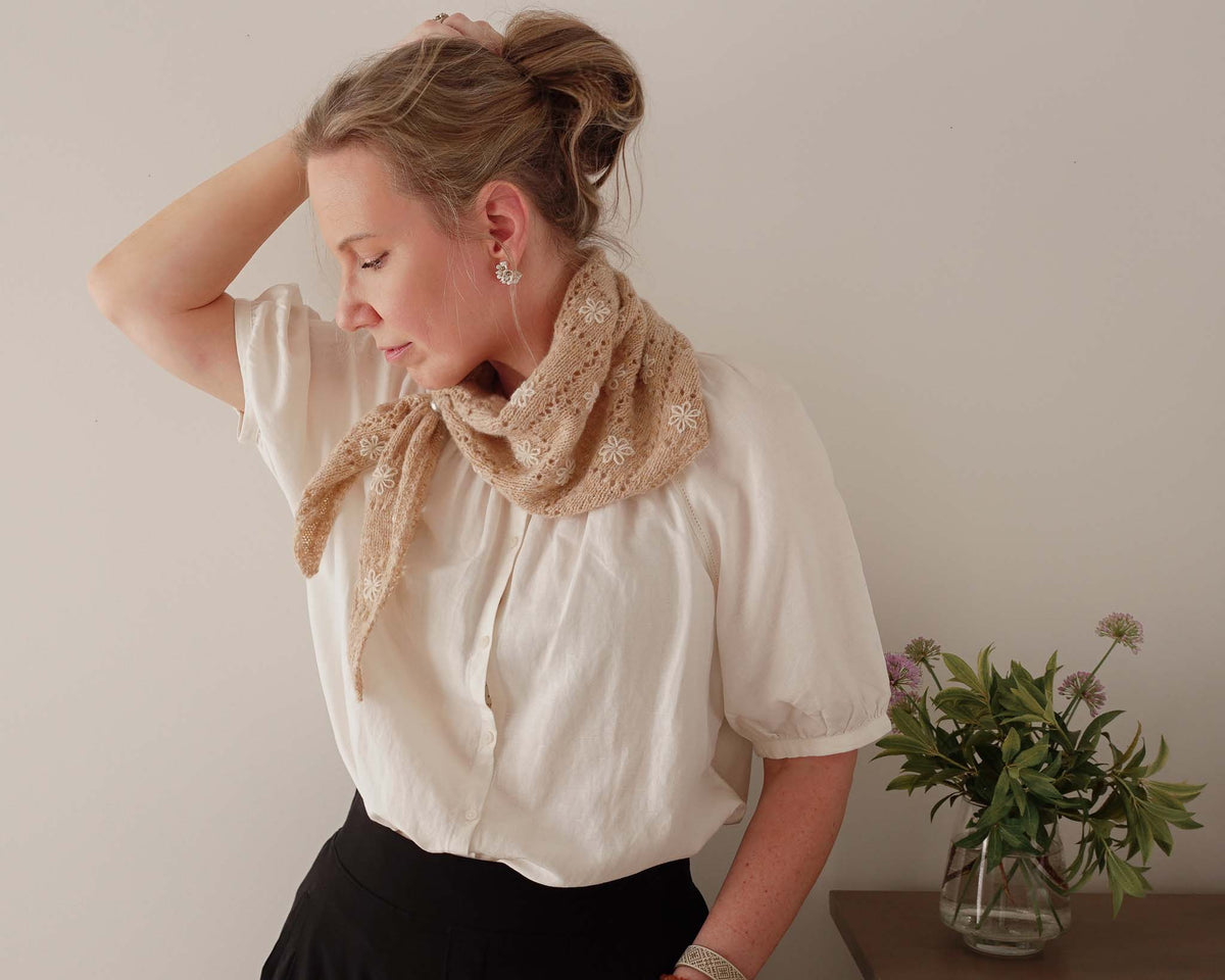 Meadowbright Shawl by Inese Sang
