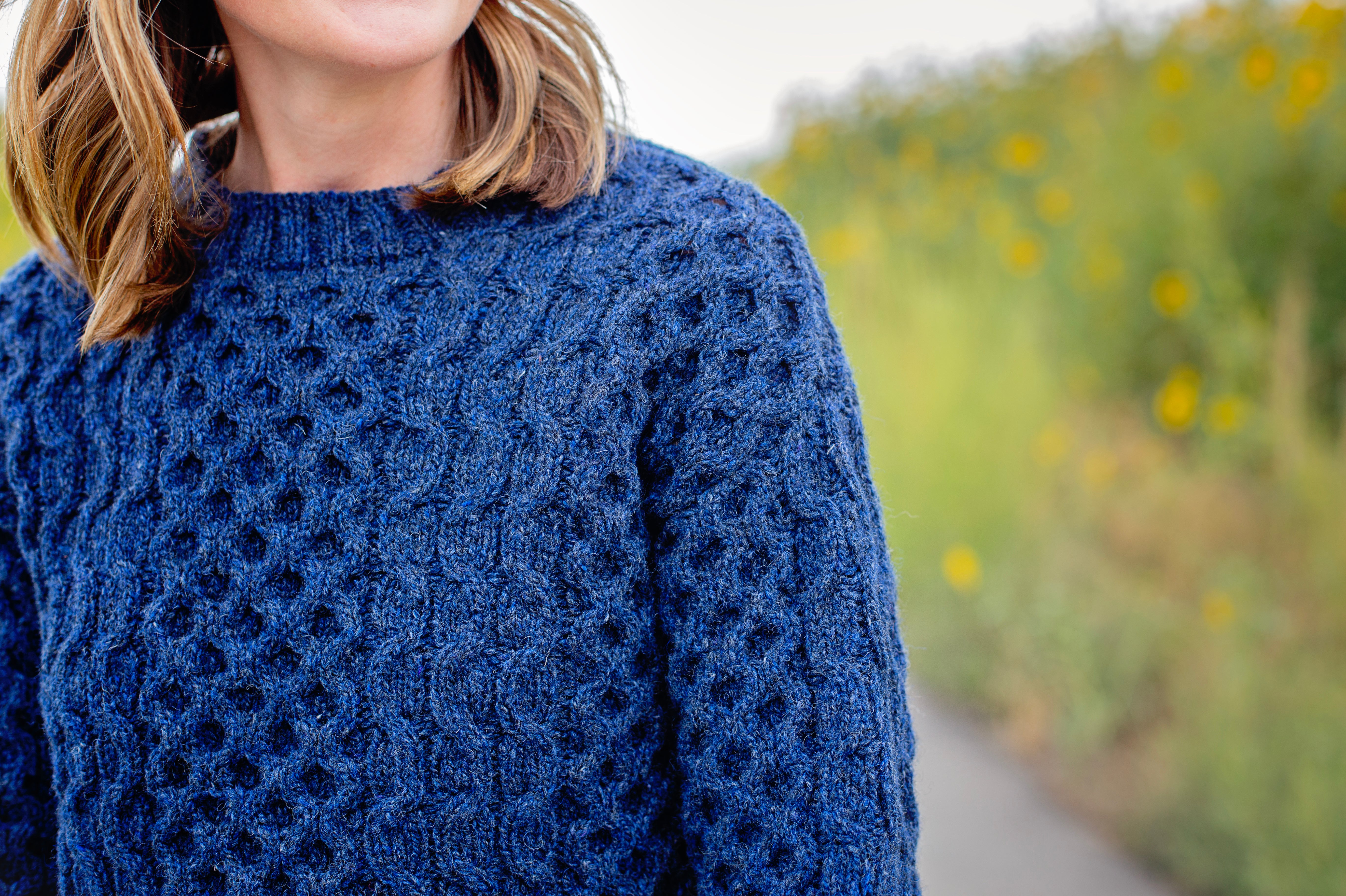 Tayler Anne Knits - The Apiary Sweater kit de laine