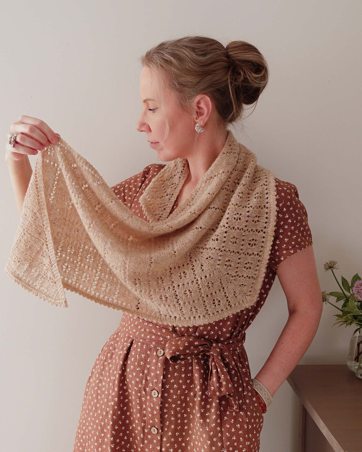 Meadowlight Shawl by Inese Sang