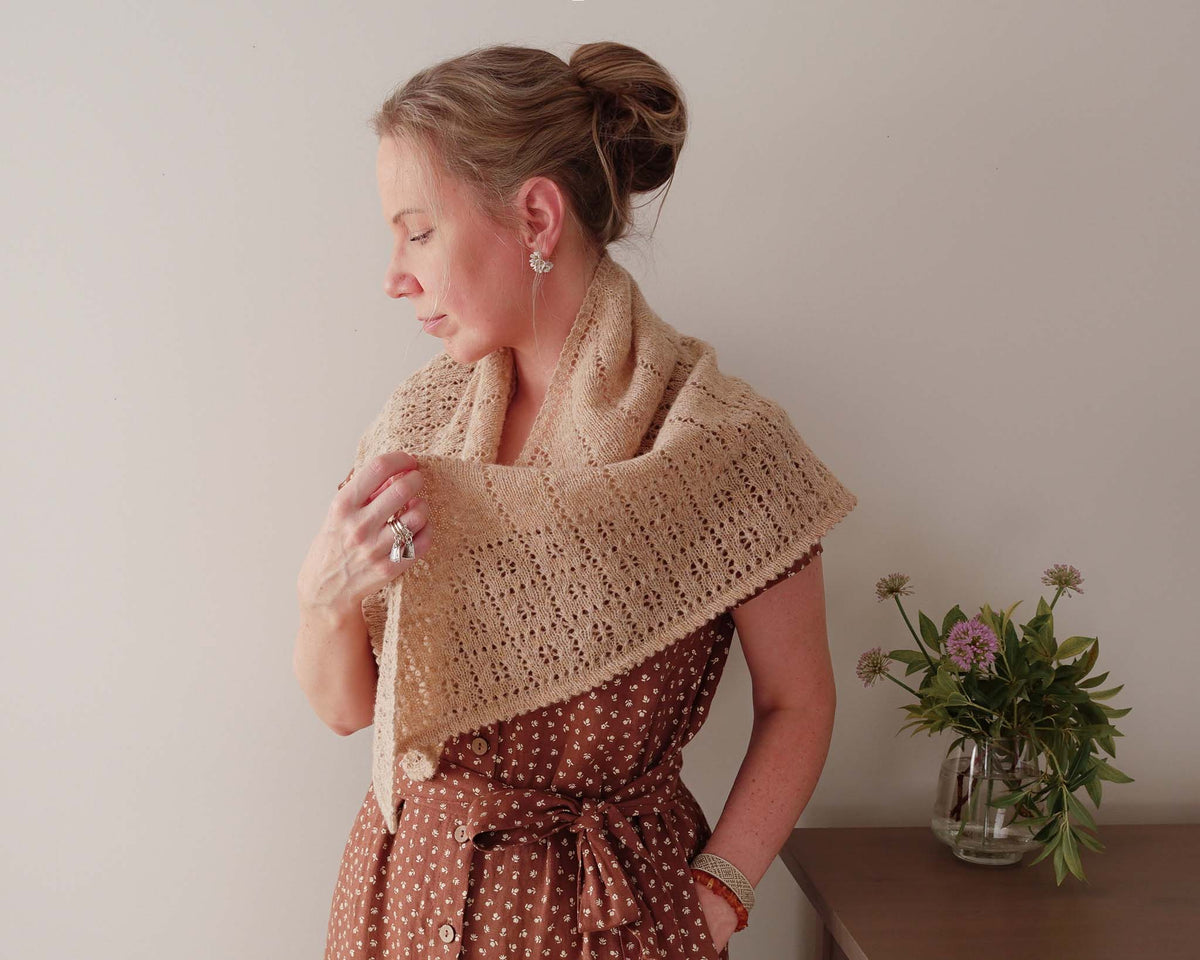 Meadowlight Shawl by Inese Sang