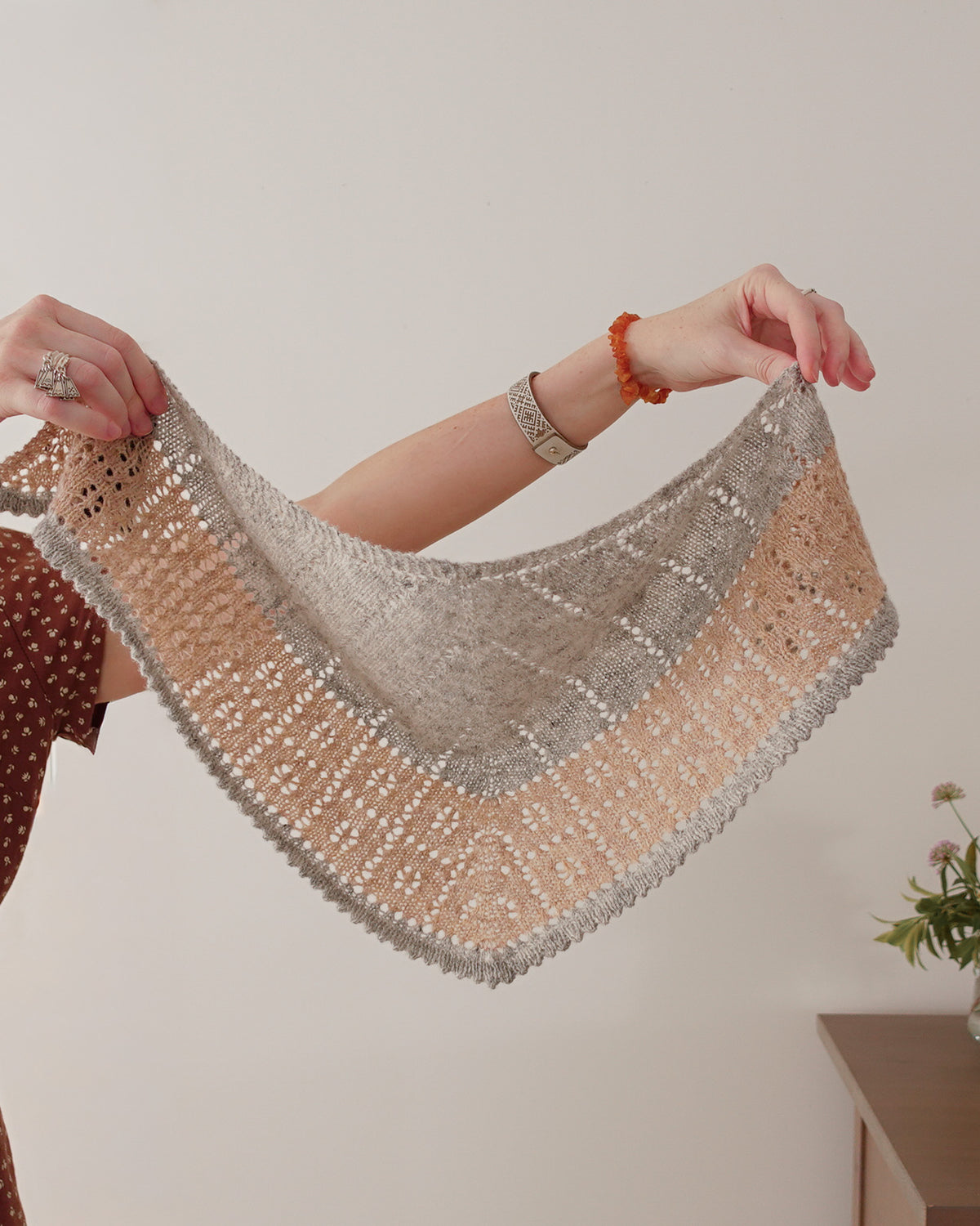 Meadowlight Shawl by Inese Sang