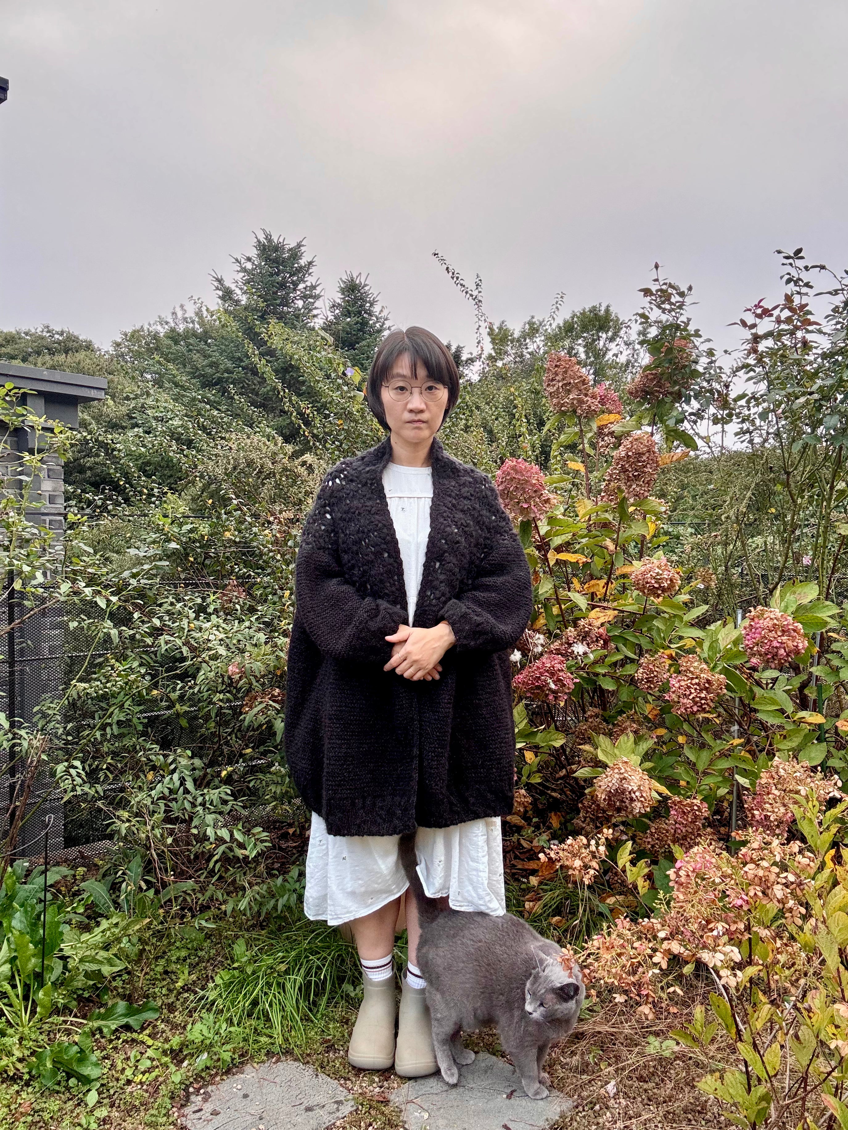 My Blooming Garden Cardigan by Hannah Kim