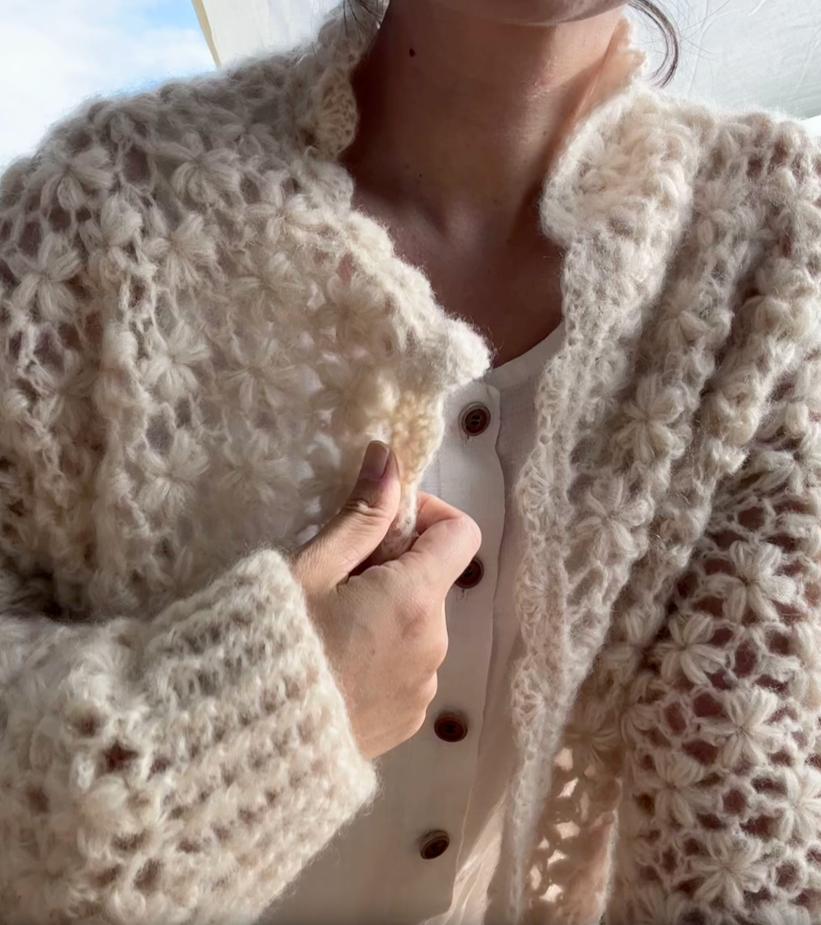 My Blooming Garden Cardigan by Hannah Kim