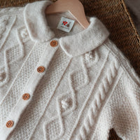Athens Collar Cardigan by Soop Knits