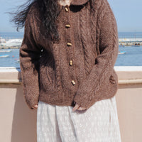 Athens Collar Cardigan by Soop Knits