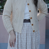 Athens Collar Cardigan by Soop Knits