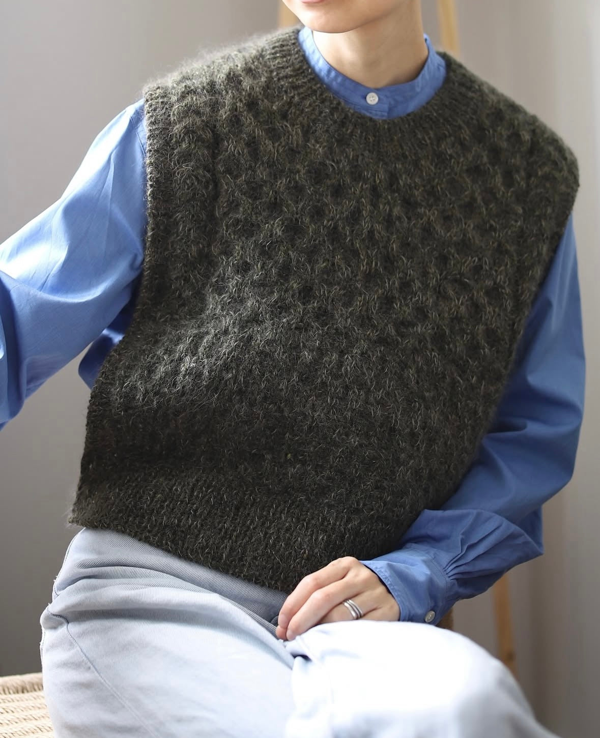 Nid Dickey-Vest by Rui Yamamuro