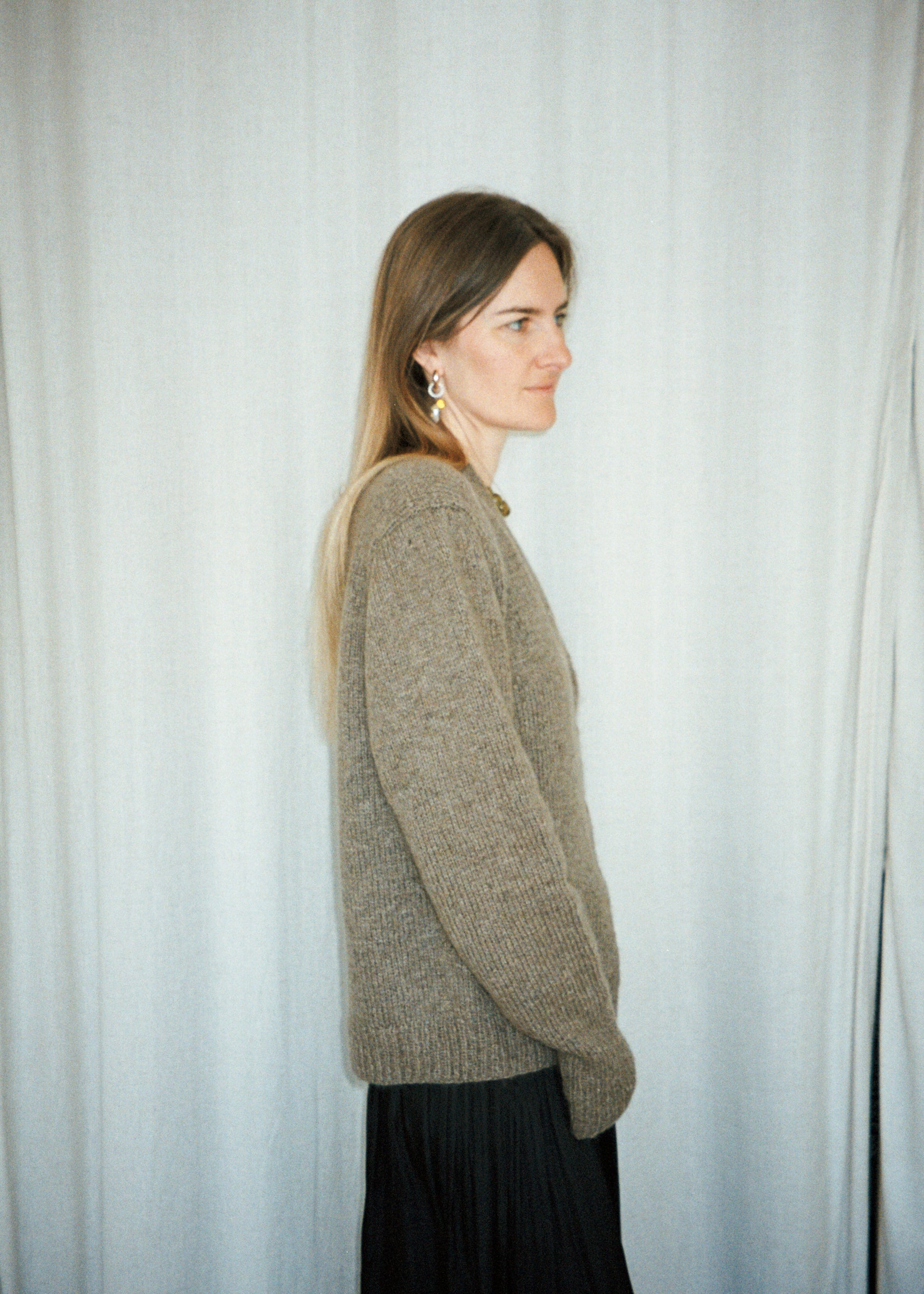 November cardigan - pdf pattern in English