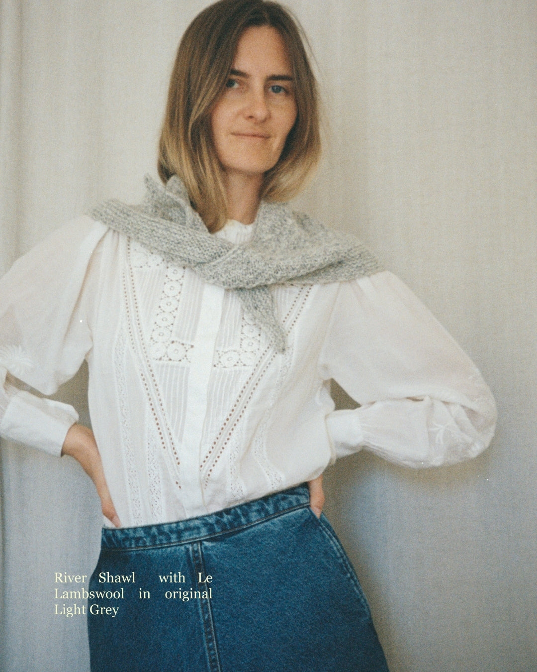 River Shawl - PDF pattern in English