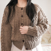 Rustic Weave Cardigan by Soop Knits