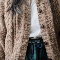 Rustic Weave Cardigan by Soop Knits