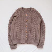 Rustic Weave Cardigan by Soop Knits