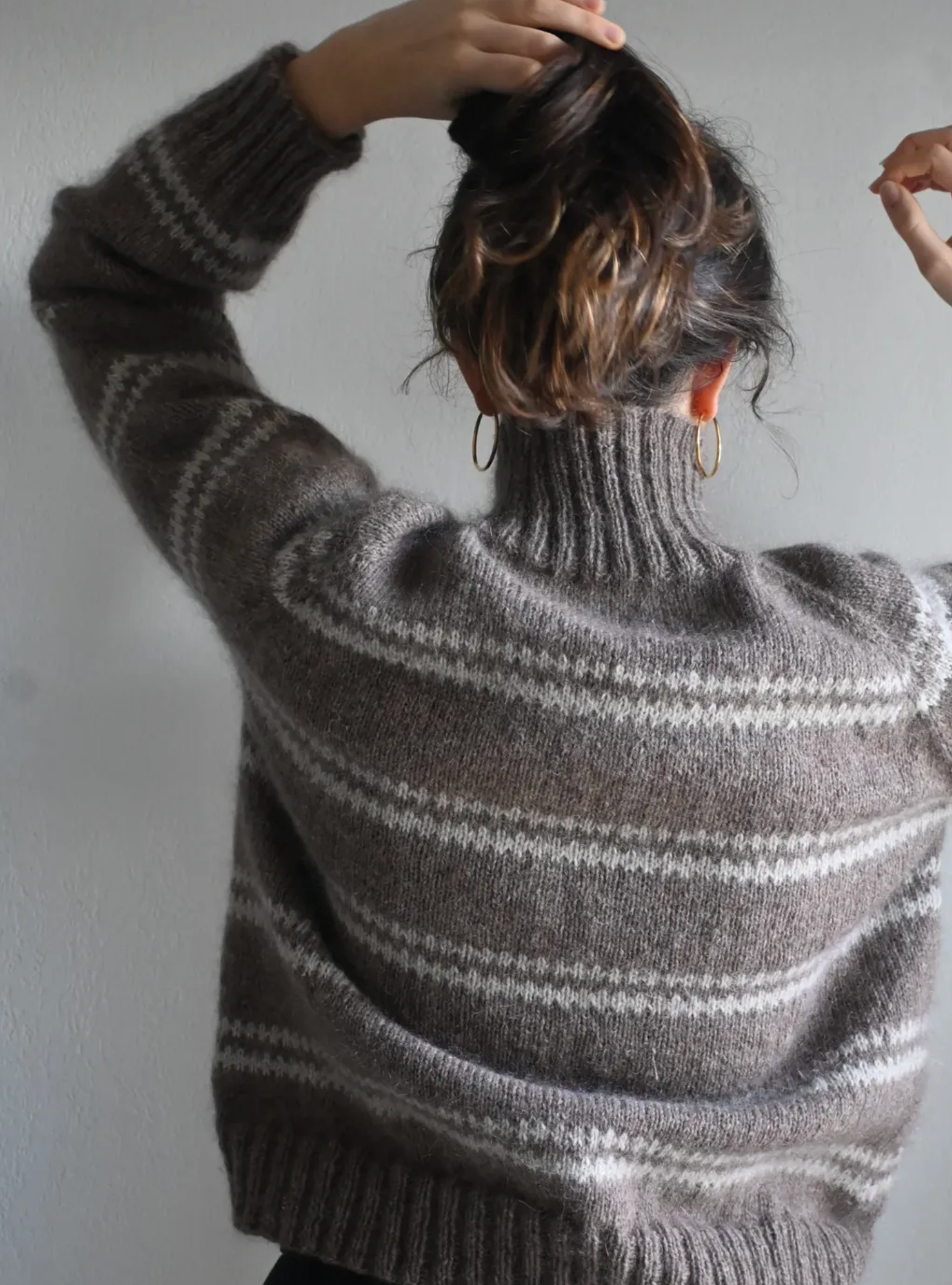 Oisans Sweater by Sandrine C. Knit Studio