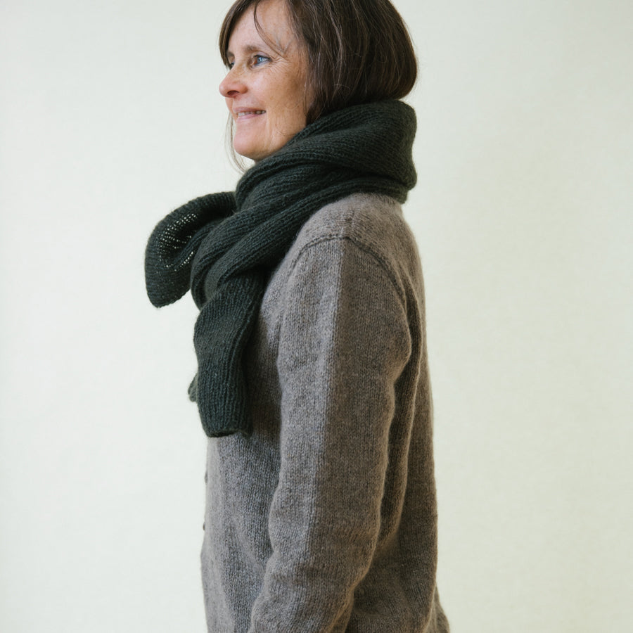 November scarf - pdf pattern in English