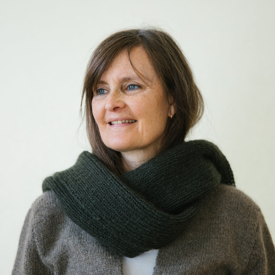 November scarf - pdf pattern in English