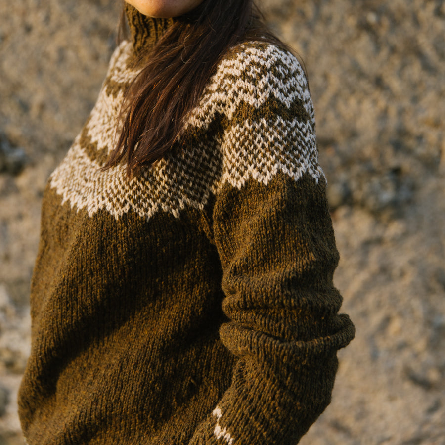 The Afterparty Sweater, Le Lambswool Edition Kit tricot