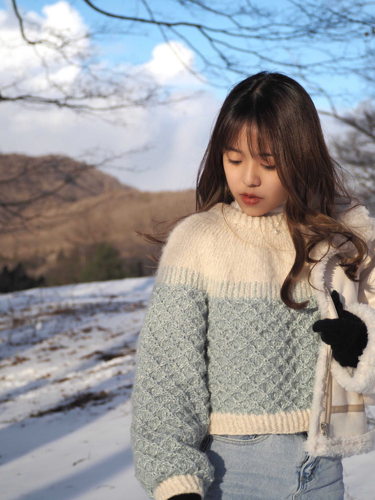 Ellie Sweater by Irene Lin