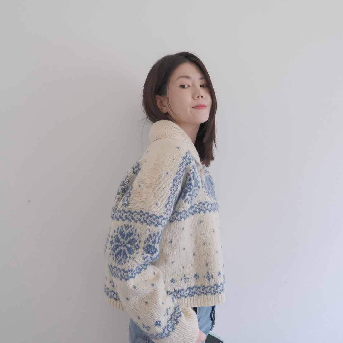 Soumine Kim - The Christstollen Cardigan kit de laine