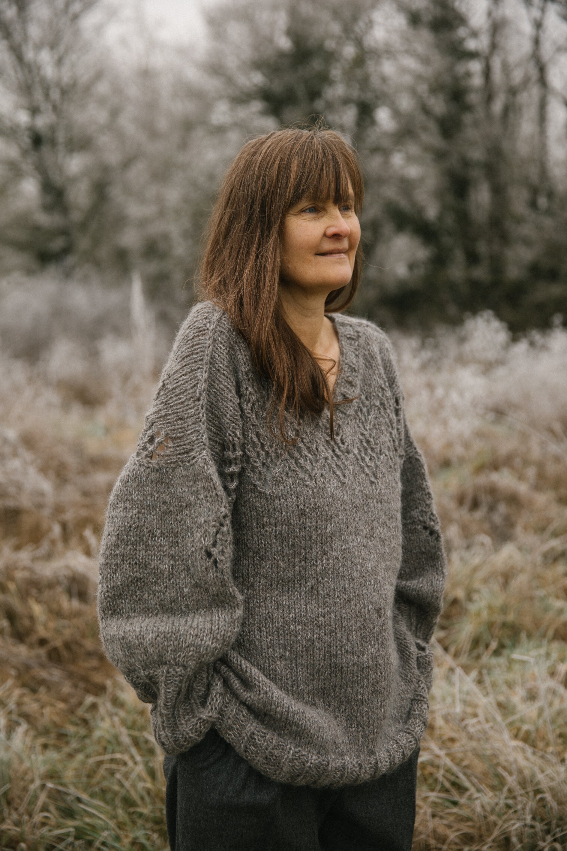 Biches & Bûches no. 6 - Amanda Sweater - patron pdf en français